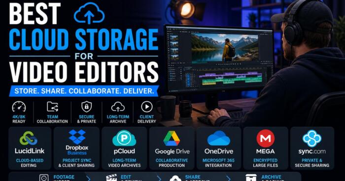 Best Cloud Storage for Video Editors